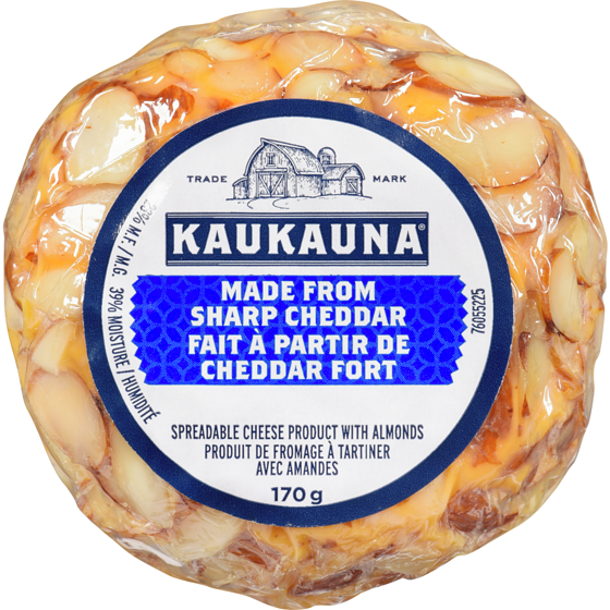 KAUKAUNA Sharp Cheddar 23% M.F. 170 g, $4.11/100g