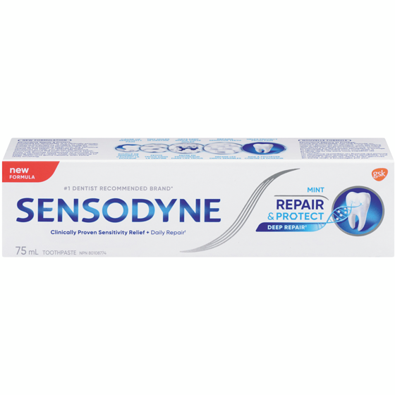 Sensodyne Repair And Protect Toothpaste For Sensitive Teeth 75 ml, $11.99/100ml