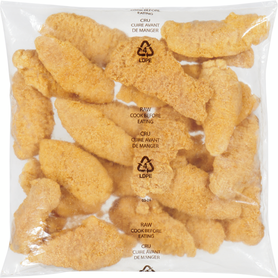 null Chicken Fingers, Breaded & Seasoned 2 kg, $1.10/100g