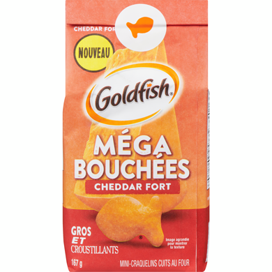Pepperidge Farm Cheddar fort Mega Bites 167 g, 1,50 $/100g