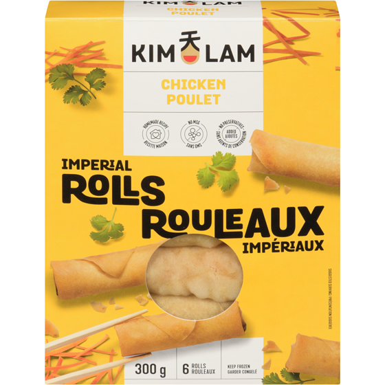 Kim Lam Chicken Spring Rolls 300 g, $5.00/100g