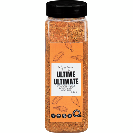 A Spice Affair Assaisonnement pour viande ultime 500 g, 3,50 $/100g