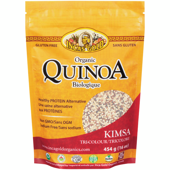 Inca's Gold Organic Tricolour Quinoa 454 g, $2.64/100g