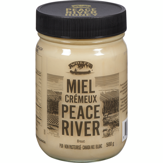 Peace River Honey Miel crémeux 500 g, 2,40 $/100g