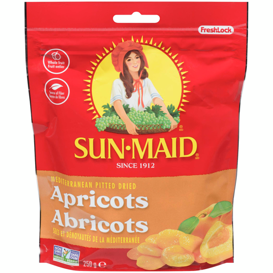 Sunmaid Apricots 250 g, $2.60/100g