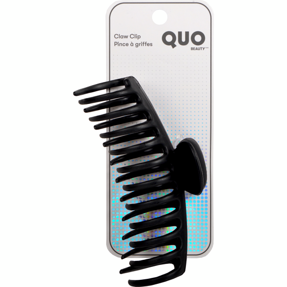 Quo Beauty Large Black Barrel Claw Clip 1 ea, $3.99/1ea