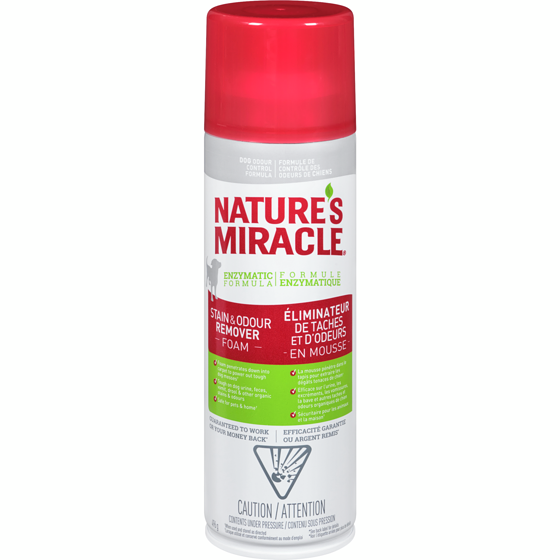 Nature's Miracle Stain & Odour Remover Foam 496 g, $2.62/100g
