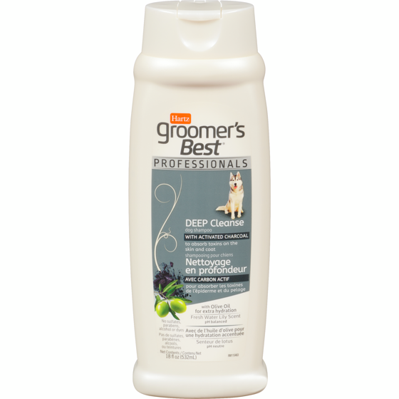 Hartz Groomer's best professionals shampooing pour chiens nettoyage en profondeur senteur de lotus 532 g, 1,88 $/100g