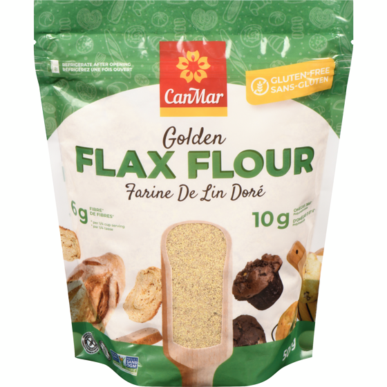 CanMar Golden Flax Flour 500 g, $1.50/100g