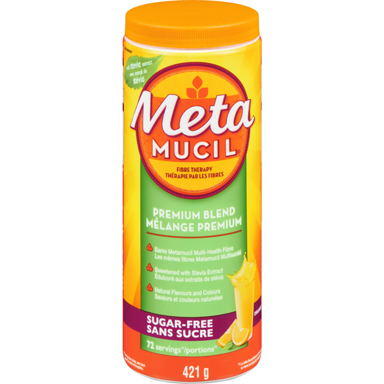 Metamucil Fibre Therapy Premium Blend, Orange Flavour 414 g, $7.24/100g