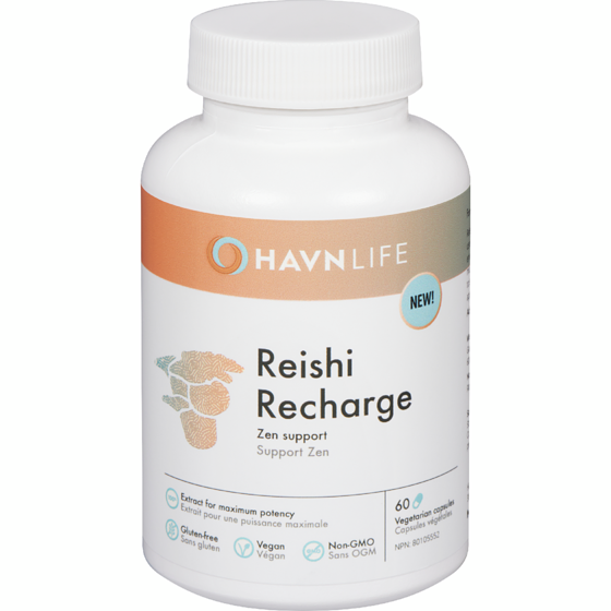 HavnLife Zen Support Reishi Recharge 60 ea, $0.48/1ea