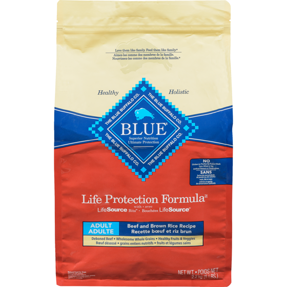 Blue Buffalo Life Protection Formula Natural Food For Dogs Adult Beef And Brown Rice Recipe 2.31 kg, $1.17/100g