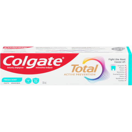 Colgate Total Toothpaste Advanced Fresh Boost 120 ml, $3.58/100ml