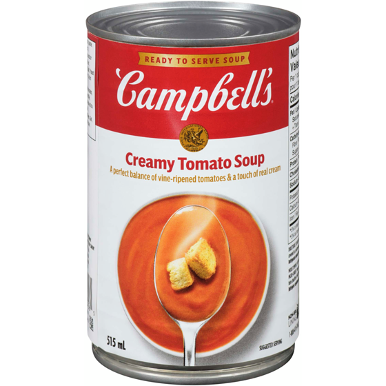 Campbell's Creamy Tomato Ready to Serve Soup 515 ml, $0.66/100ml