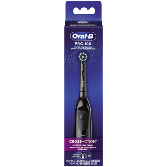 Oral-B Brosse à dents électrique Pro 100 1 ea, 25,00 $/1ch