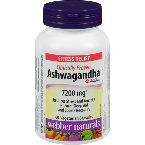 Webber Naturals Ashwagandha 7200 Mg 60 ea, $0.38/1ea