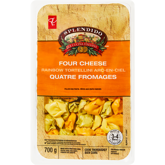 PC Splendido Splendido Four Cheese Rainbow Tortellini PC.ca