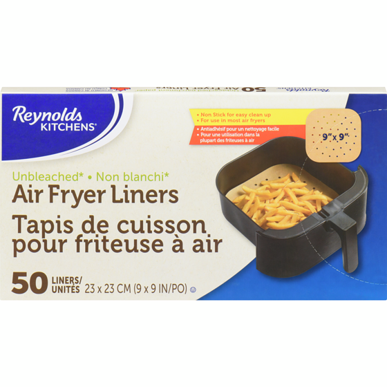 Reynolds Air Fryer Liners 23 X 23 Cm 1 ea, $7.99/1ea