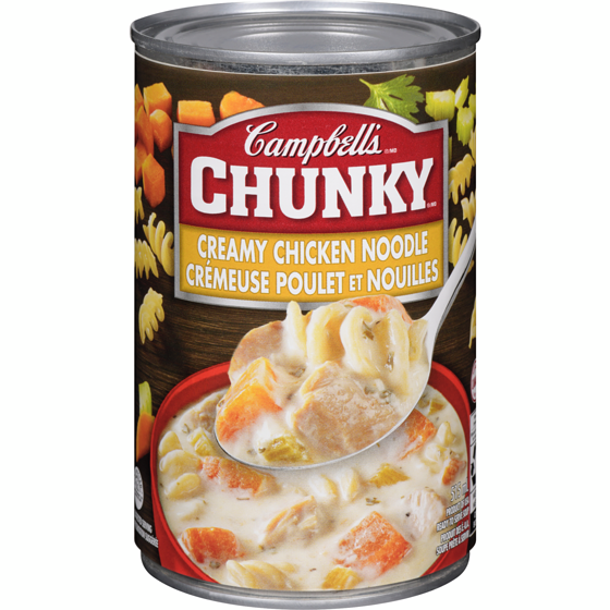 Campbell's Creamy Chicken Noodle Soup Ready to Serve Soup 515 ml, $0.77/100ml