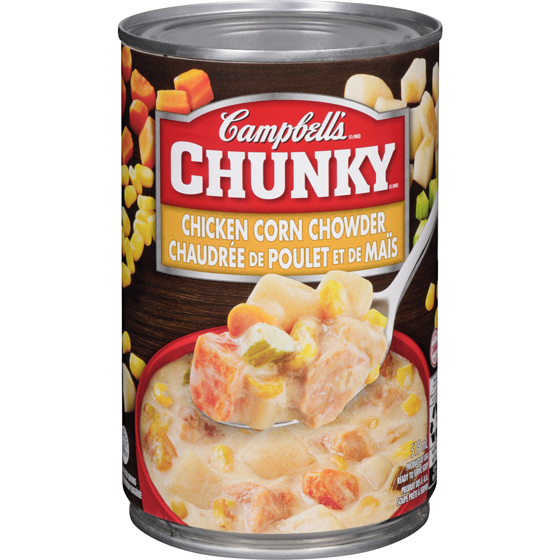 Campbell’s Chunky Chaudrée de Poulet et de Maïs 515 ml, 0,49 $/100ml