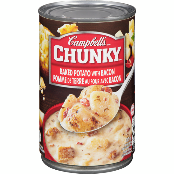 Campbell's Chunky Baked Potato with Bacon 515 ml, $0.44/100ml