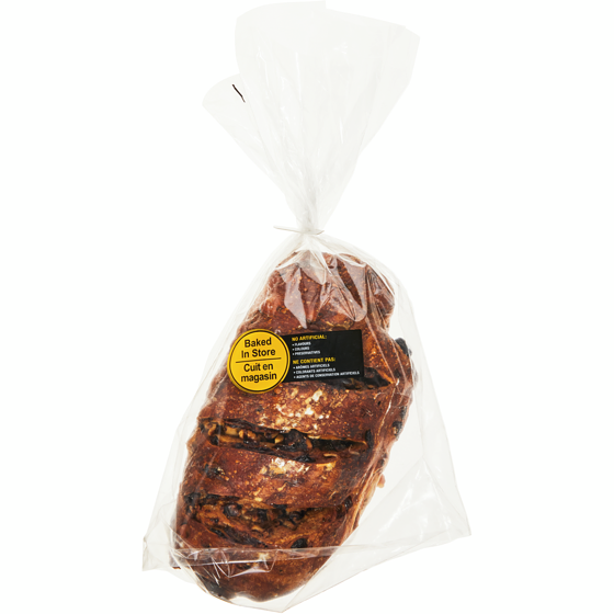 null Traditional Raisin Walnut Bread 391 g, $1.79/100g