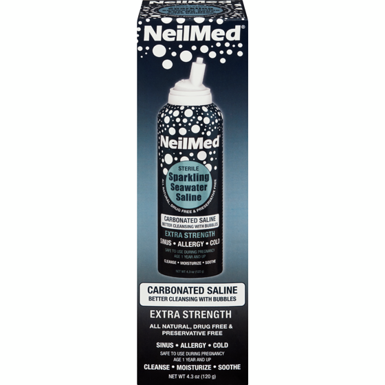 NeilMed Carbonated Saline 125 ml, $12.79/100ml