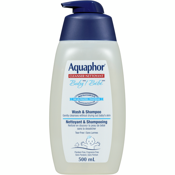 Eucerin Aquaphor baby nettoyant & shampooing 500 ml, 3,80 $/100ml