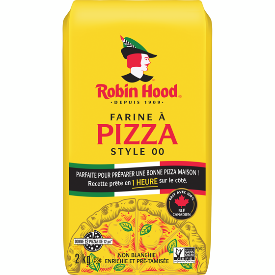 Robin Hood Farine à pizza style 00 2 kg, 0,35 $/100g