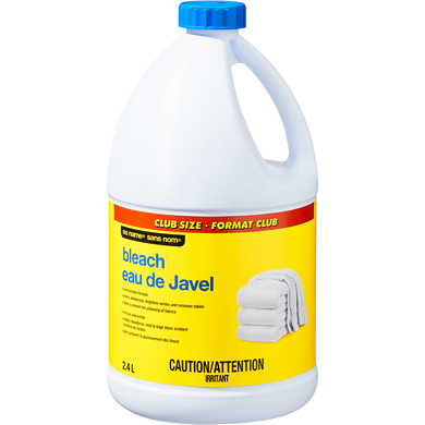 No Name Bleach Club Size  2.4 l, $0.17/100ml