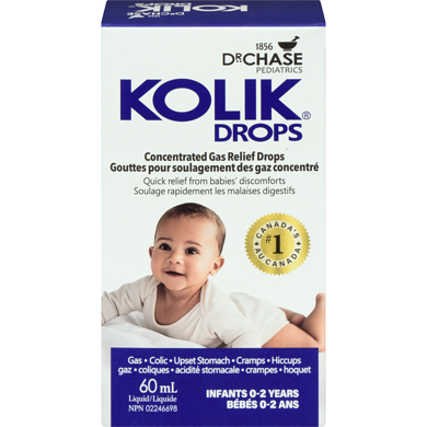 Chase Kolik Drops Concentrated Gas Relief Drops Infants 0-2 Years 60 ml, $19.98/100ml