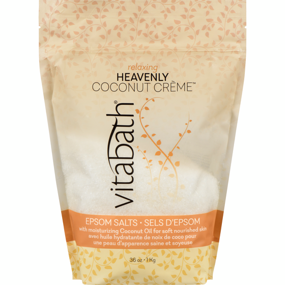 Vitabath Heavenly Coconut Crème Epsom Salts 1200 g, $0.67/100g