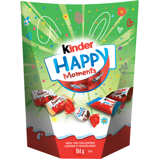 Kinder Happy Moments, Chocolat de Pâques 184 g, 3,80 $/100g