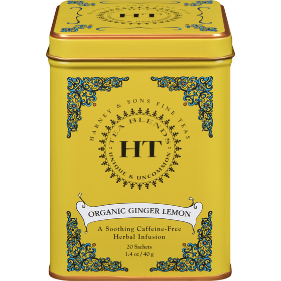 Harney & Sons Ht Tea Blends Tea Sachets Organic Ginger Lemon 1 ea, $14.99/1ea