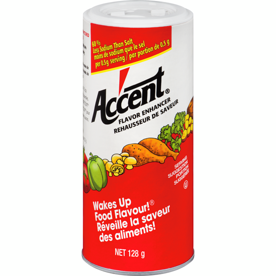 Accent Spice Rehausseur de saveur 128 g, 3,12 $/100g