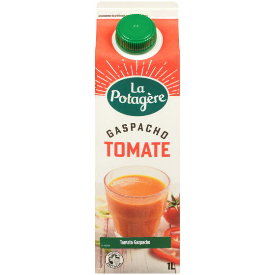 La Potagere Tomato Gaspacho Tomato And Vegetable Soup 1 l, $0.95/100ml
