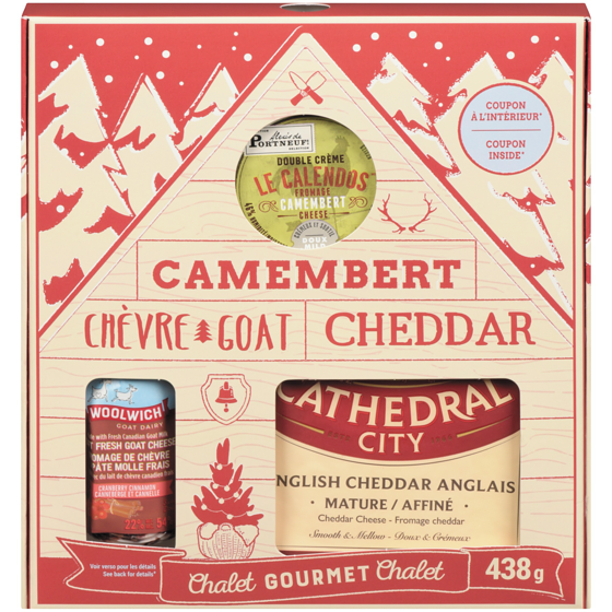 Saputo Gourmet Chalet Cheese 438 g, $4.56/100g