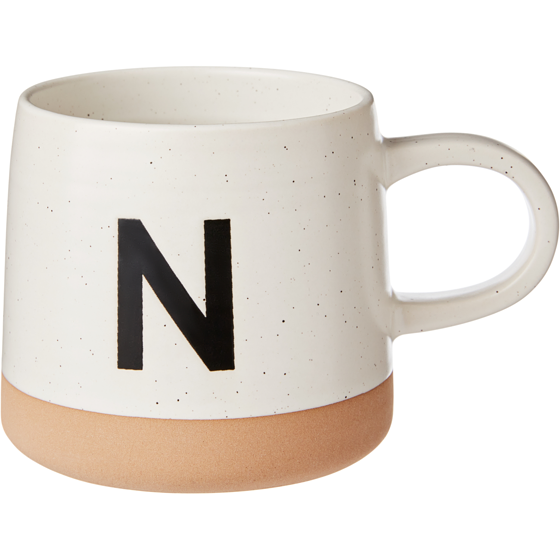 le Choix du Président Grande tasse à monogramme (N) 1 ea, 7,00 $/1ch