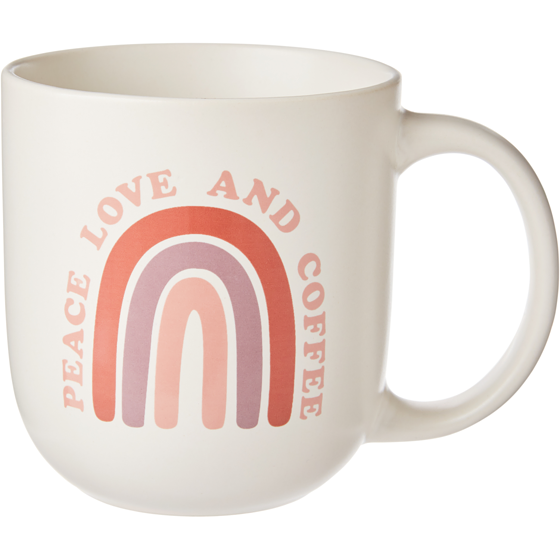 Life at Home Matte Decal Mug -Rainbow 1 ea, $4.00/1ea