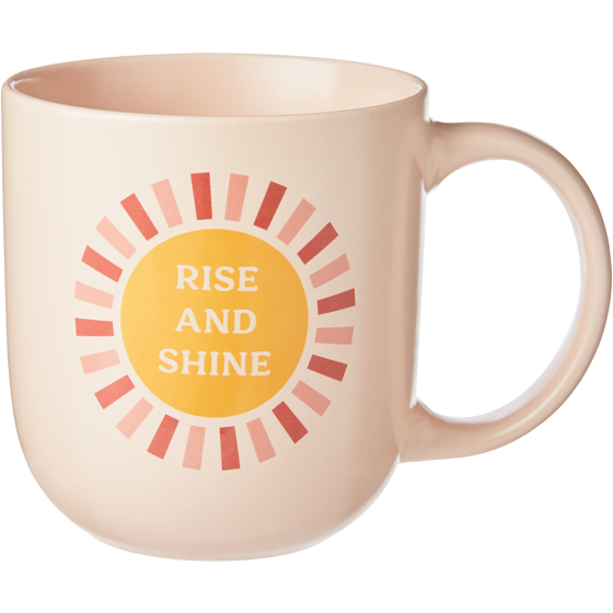 Life at Home Matte Decal Mug -Sunshine 1 ea, $5.00/1ea