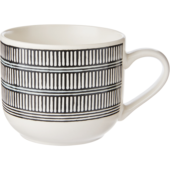 Life at Home Wax Resist Mug -Outline 1 ea, $5.00/1ea