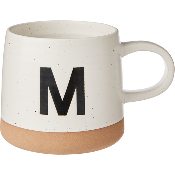 le Choix du Président Grande tasse à monogramme (M) 1 ea, 7,00 $/1ch