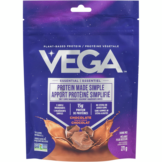 Vega Mélange pour boisson arôme de chocolat noir 271 g, 7,38 $/100g
