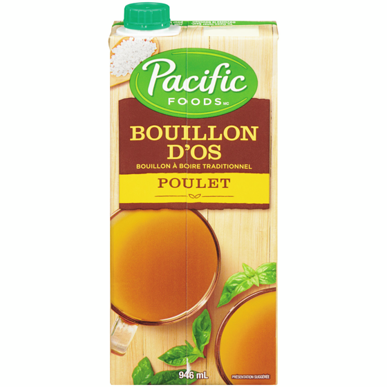 Pacific Foods Broth Bone Chicken 946 ml, $1.16/100ml