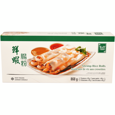T&T Shrimp Rice Roll 860 g, $1.74/100g