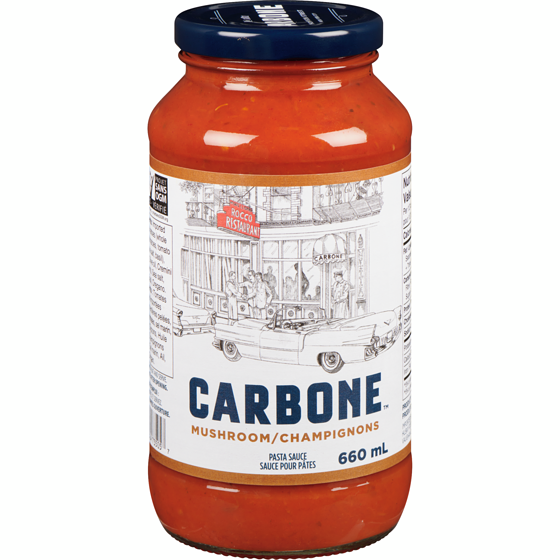 Carbone Pasta Sauce Mushroom 660 ml, $2.27/100ml