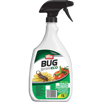 null Ortho Bug B Gon ECO savon insecticide prêt à l'usage 1 l, 10,99 $/1ch