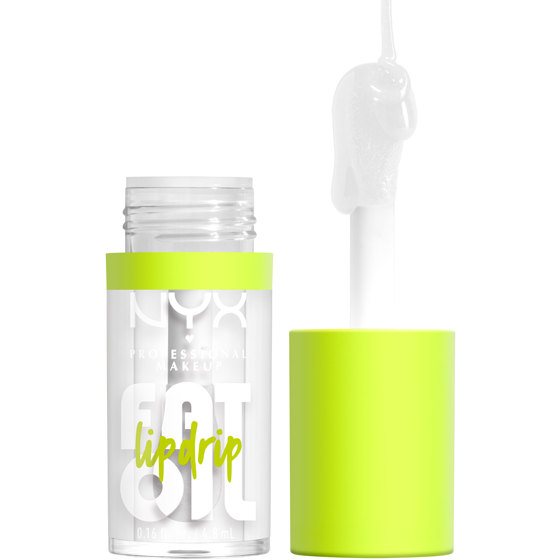 Nyx Fat Oil, Lip drip, 12HR Hydration, Non-sticky, Vegan Formula - 01 MY MAIN (Clear) 4.8 g, $312.29/100g