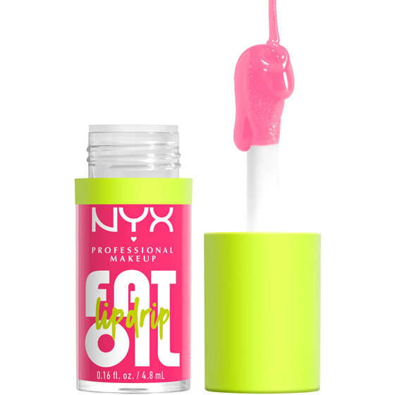 Nyx Fat Oil, Lip drip, 12HR Hydration, Non-sticky, Vegan Formula - 02 MISSED CALL (Pink) 4.8 g, $312.29/100g