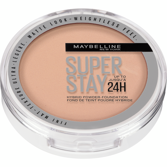 Maybelline Super Stay 24 Hour Hybrid Powder Foundation, Waterproof, Vegan, Mattifying, 130 6 g, $283.17/100g